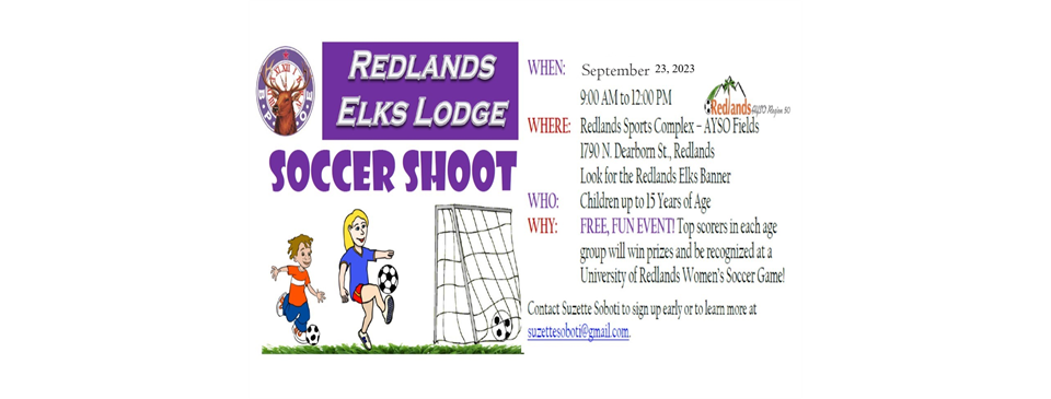 Elks Lodge Soccer Shoot