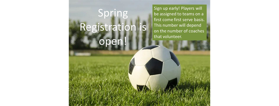 Spring Registration