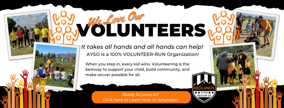 Volunteers make AYSO run!