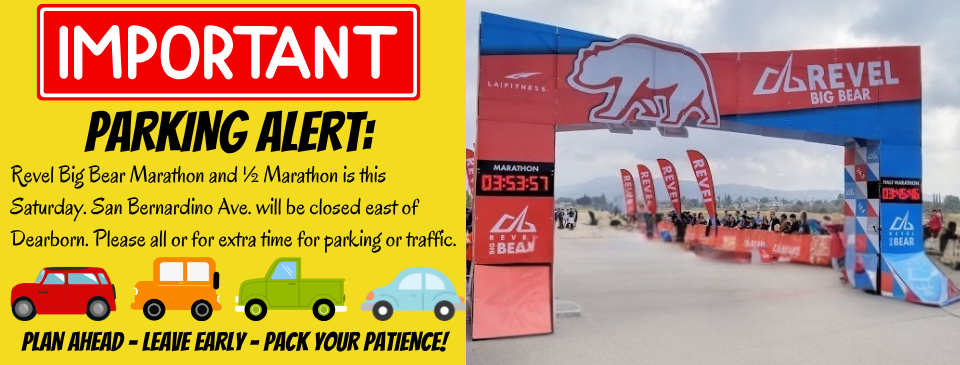 PARKING ALERT! November 8