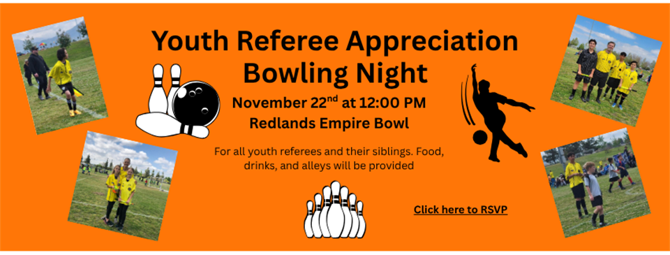 Youth Referee Appreciation